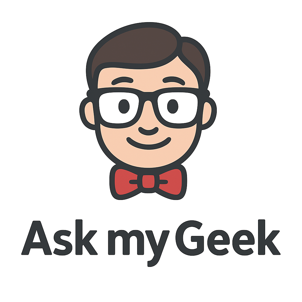 Ask My Geek logo
